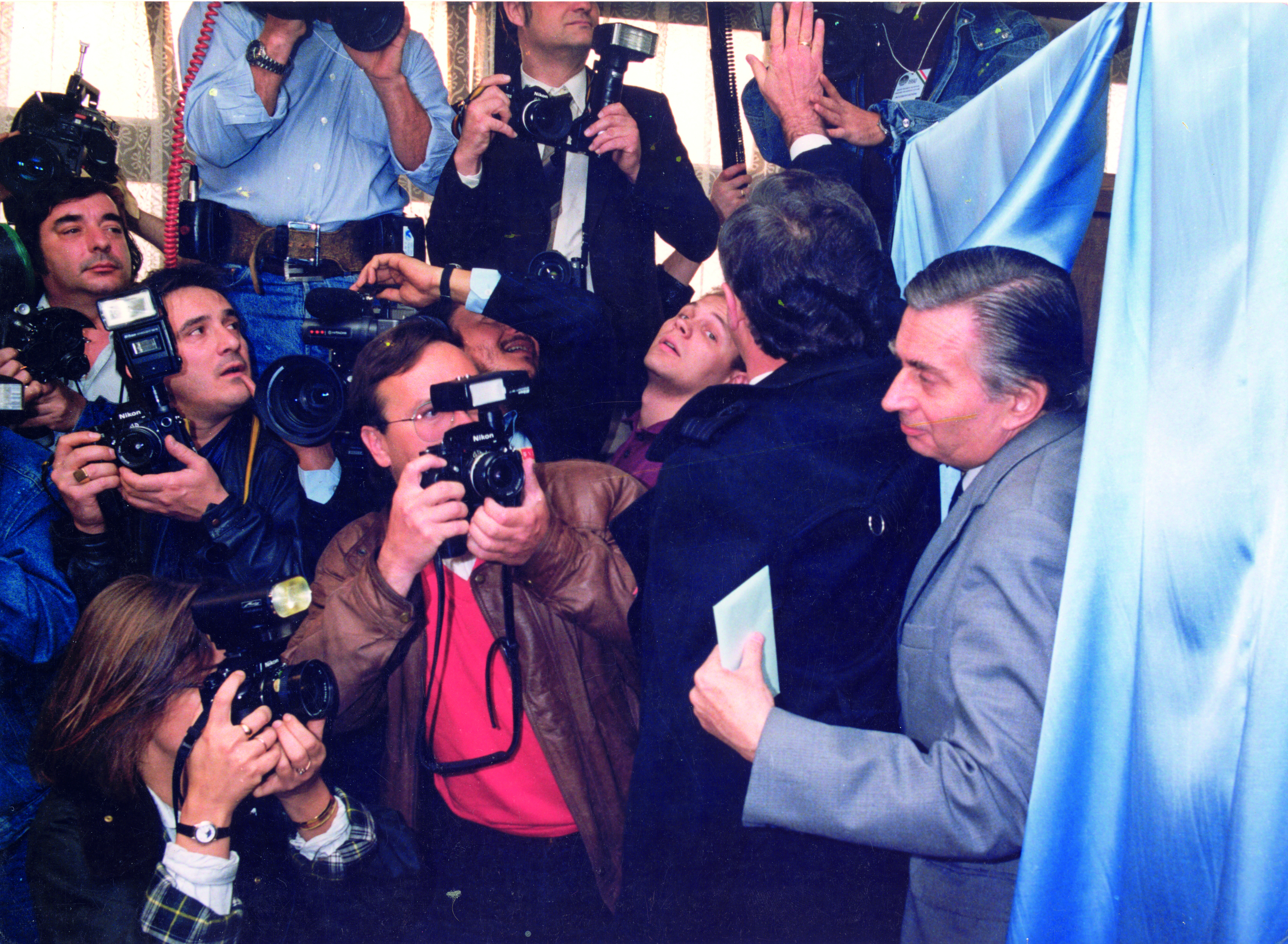 Antall József a választások első fordulójában 1990. március 25-én